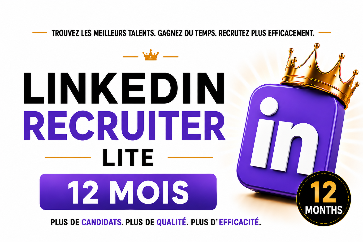 LinkedIn Recruiter Lite — capture d'écran produit